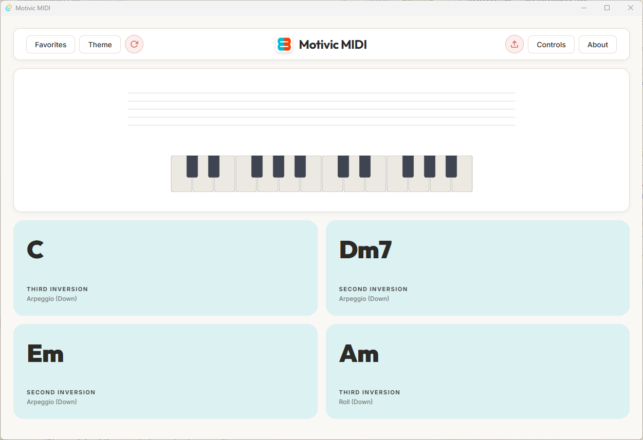 Motivic MIDI Screenshot 1